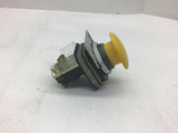 ALLEN-BRADLEY 800T-D YELLOW PUSHBUTTON
