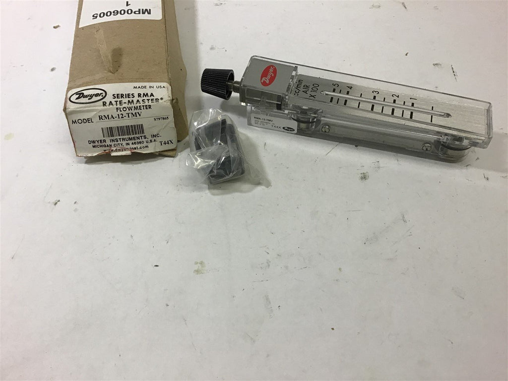 DWYER RMA-12-TMV RATE-MASTER FLOWMETER
