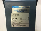 ACC F402-7BS AC CONTROLS TEMPERATURE SWITCH
