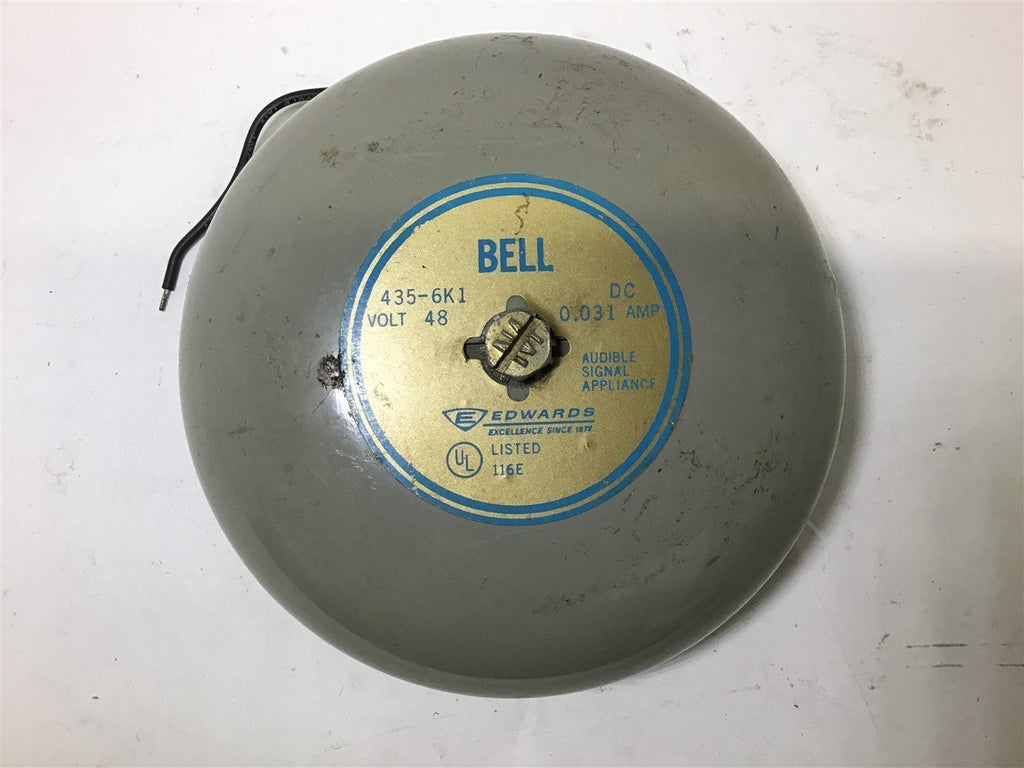 EDWARDS BELL 435-6K1 48 VOLT DC 0.031 AMP AUDIBLE SIGNAL APPLINACE