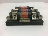 Ferraz shawmut 61038J Fuse Block 100 Amp 600 Volts W/ Fuses