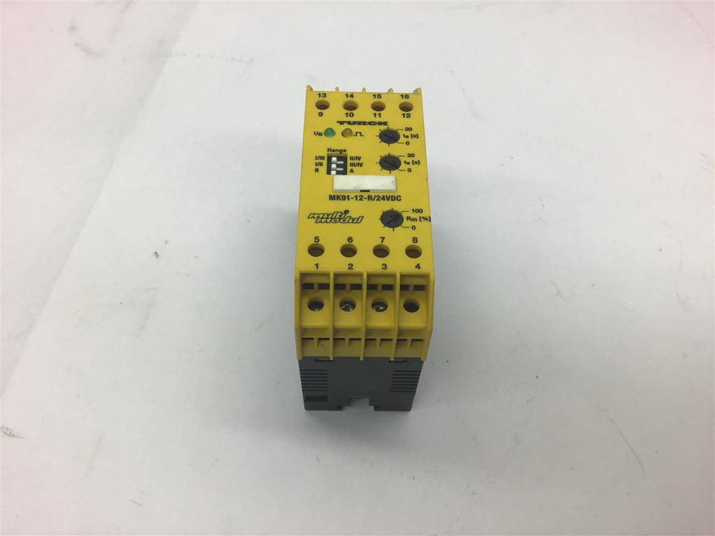 Turck MK91-12-R/24DC Multi Modul Safety Module – BME Bearings and Surplus