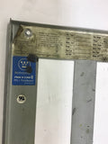 WESTINGHOUSE POW-R-LINE PRL1 BREAKER PANELBOARD 3PH 120V WIRE 4 225AMPS