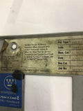 WESTINGHOUSE POW-R-LINE PRL1 BREAKER PANELBOARD 3PH 120V WIRE 4 225AMPS