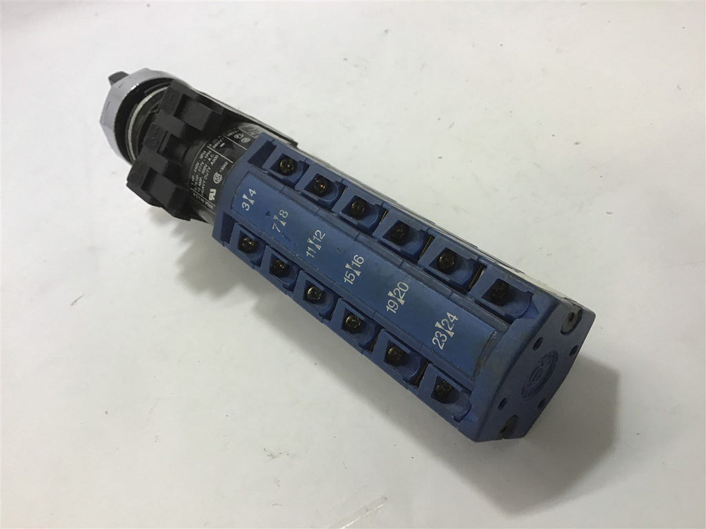 KRAUS & NAIMER CG4 ROTARY SWITCH 3 POSITION 240V 3 PH 1HP