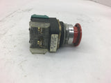 Allen-Bradley 800T-FX D4 Red Push Button
