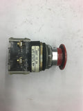 Allen-Bradley 800T-FX D4 Red Push Button