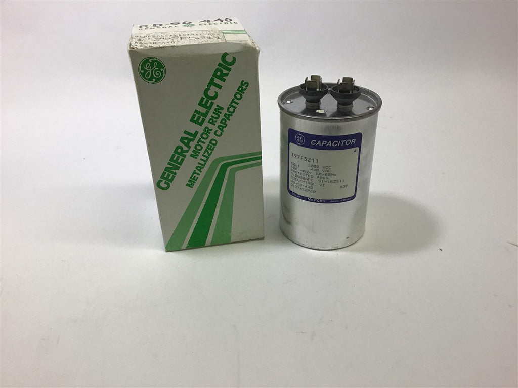 GE Z97F5211 50UF CAPACITOR 1000 VDC 440 VAC