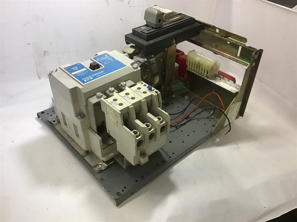 CUTLER-HAMMER 27AF1375539 NEMA SIZE 3 STARTER 125 AMP 480 VOLTS BUCKET 40 HP