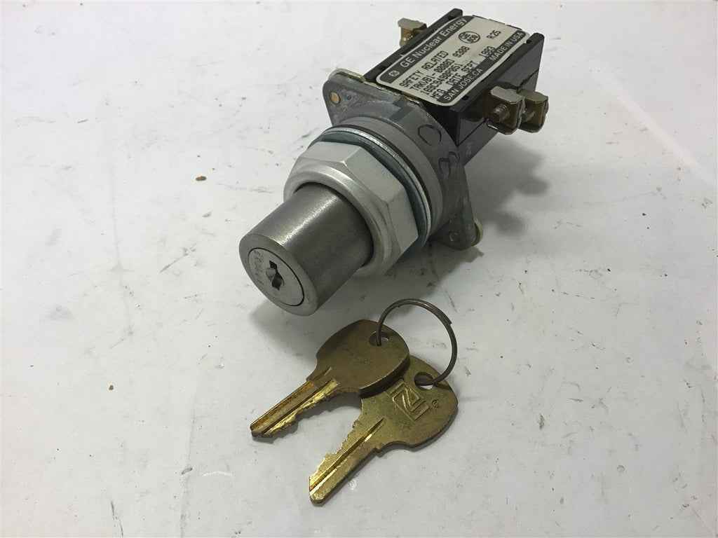 GE TAKVB1-0008D 9308 KEY SWITCH
