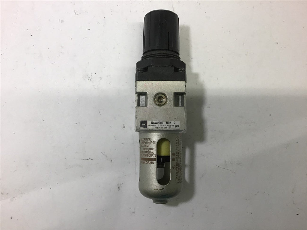 SMC NAW2000-N02-C 0.05-0.85 MPS FILTER/REGULATOR