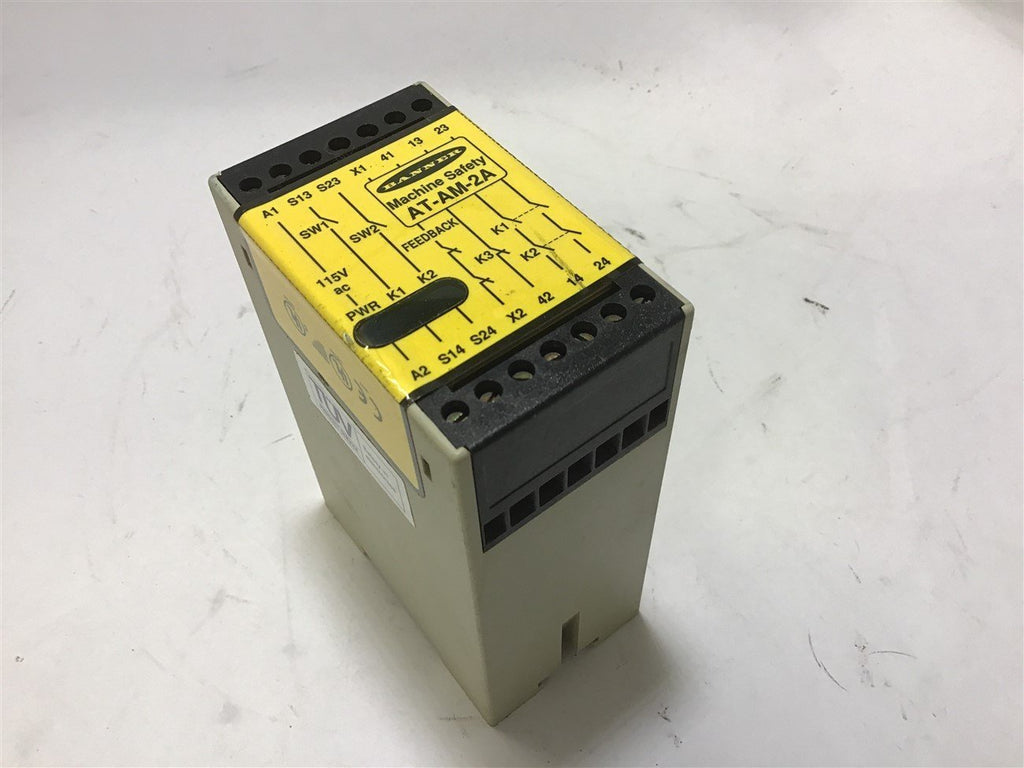 BANNER ATAM2A MACHINE SAFETY RELAY BME Bearings and Surplus