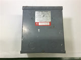 SQUARE D 1.5 KVA TRANSFORMER 1.5S1F 480 240 PRI, 240 120 SEC VOLTS