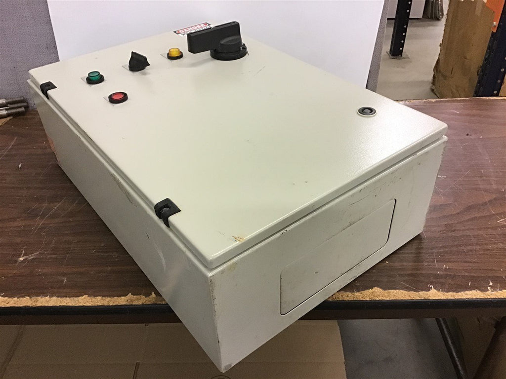 INDUSTRIAL CONTROL PANEL ENCLOSURE/ACME TRANSFORMER 50B8 150V TA-2-32404