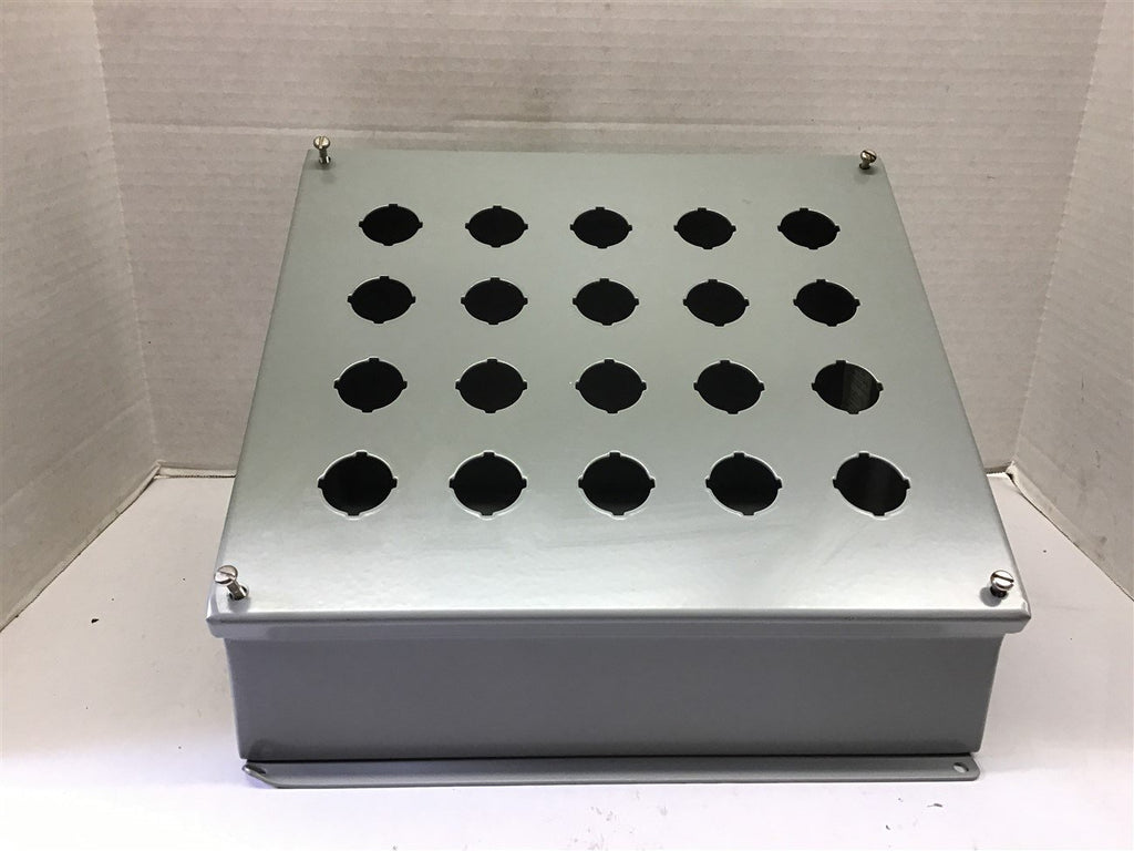 Hoffmann Type 12 13 Pushbutton Enclosure