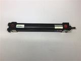 MILLER AL84B2N 250 PSI PNEUMATIC CYLINDER 1 1/2" BORE 5/8" ROD DIA. 10" STROKE