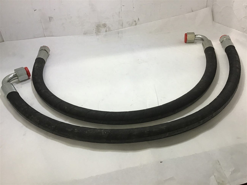 HYDRAULIC HOSE WITH FITTINGS 40-1/2'' LENGTH 07/11 5202197 LOT OF 2