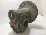 BONFIGLIOLI MVF 63/P HOLLOW SHAFT GEAR REDUCER 0.651'' INPUT 0.962'' OUTPUT