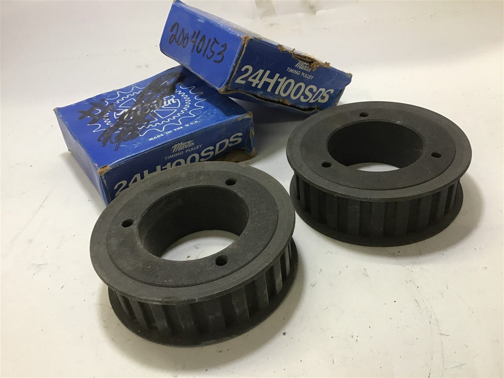 MARTIN 24H100 SDS TIMING PULLEY LOT OF 2