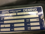 CRANE DEMING 402100030400 10" IMPELLER PUMP 3X4