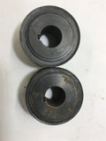 14L075 CPG TIMING BELT PULLEY LOT OF 2 1/2" BORE
