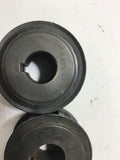14L075 CPG TIMING BELT PULLEY LOT OF 2 1/2" BORE