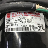 MCLEAN ENGINEERING 71213837 AC MOTOR 1/20 HP 2700/3000 RPM 230V 50/60HZ 1PH