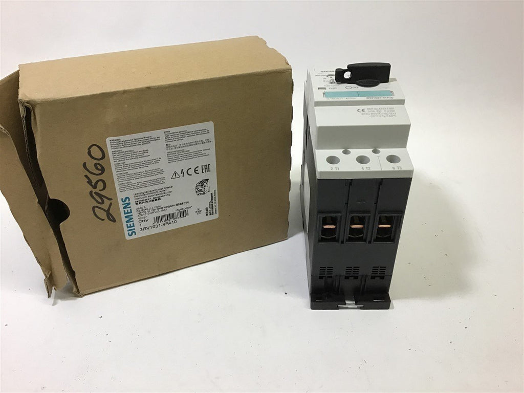 SIEMENS 3RV103-4FA10 40 AMP BREAKER