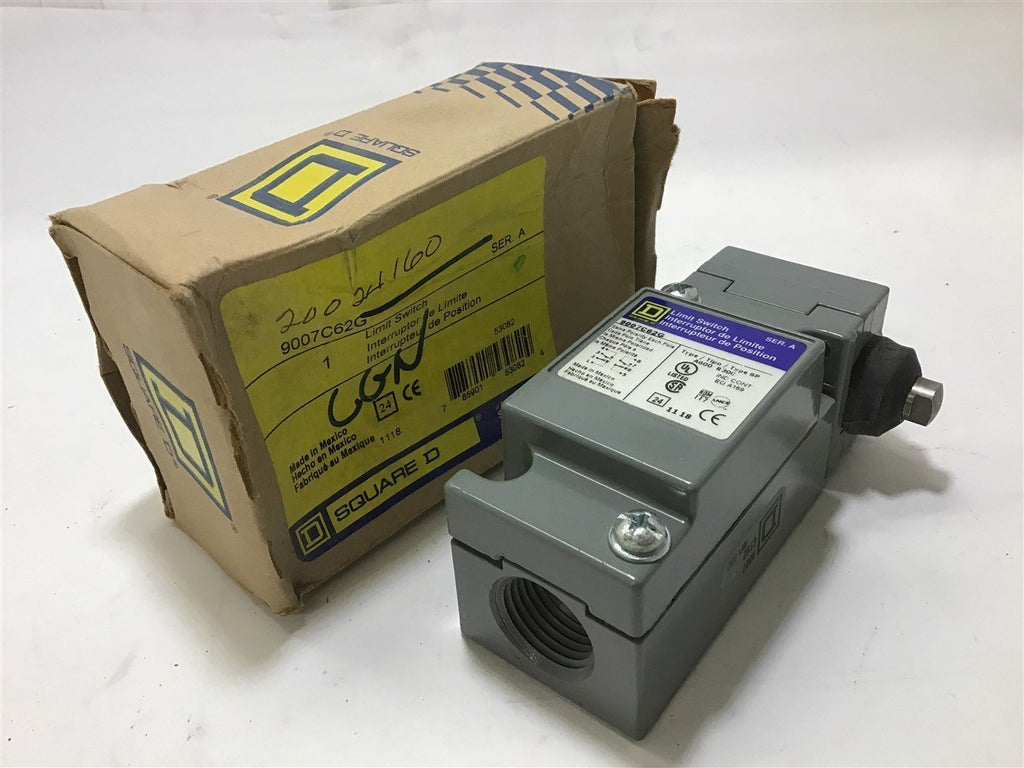 Square D 9007C62G Ser A Limit Switch