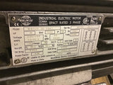 Industrial Electric Wwe20-36-256T Ac Motor 20 Hp 3550 Rpm 2 P 230 / 460 V 256T