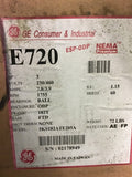 GE 5KS182ATE205A 3 HP AC MOTOR 230/460 VOLTS 1755 RPM 4P 182T FR ODP