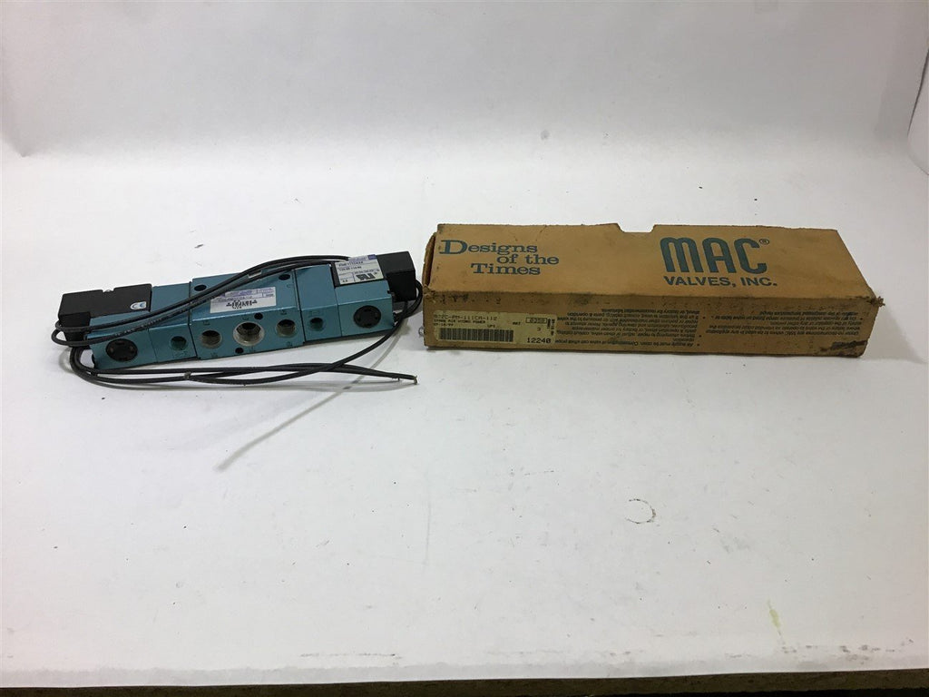 MAC 822X-PM-111CA-112 SOLENOID VALVE