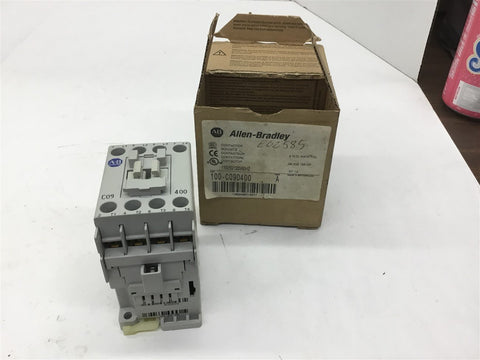 Allen-Bradley 100-C09D400 Contactor 120 Volt Coil 460 Volts @ 5HP