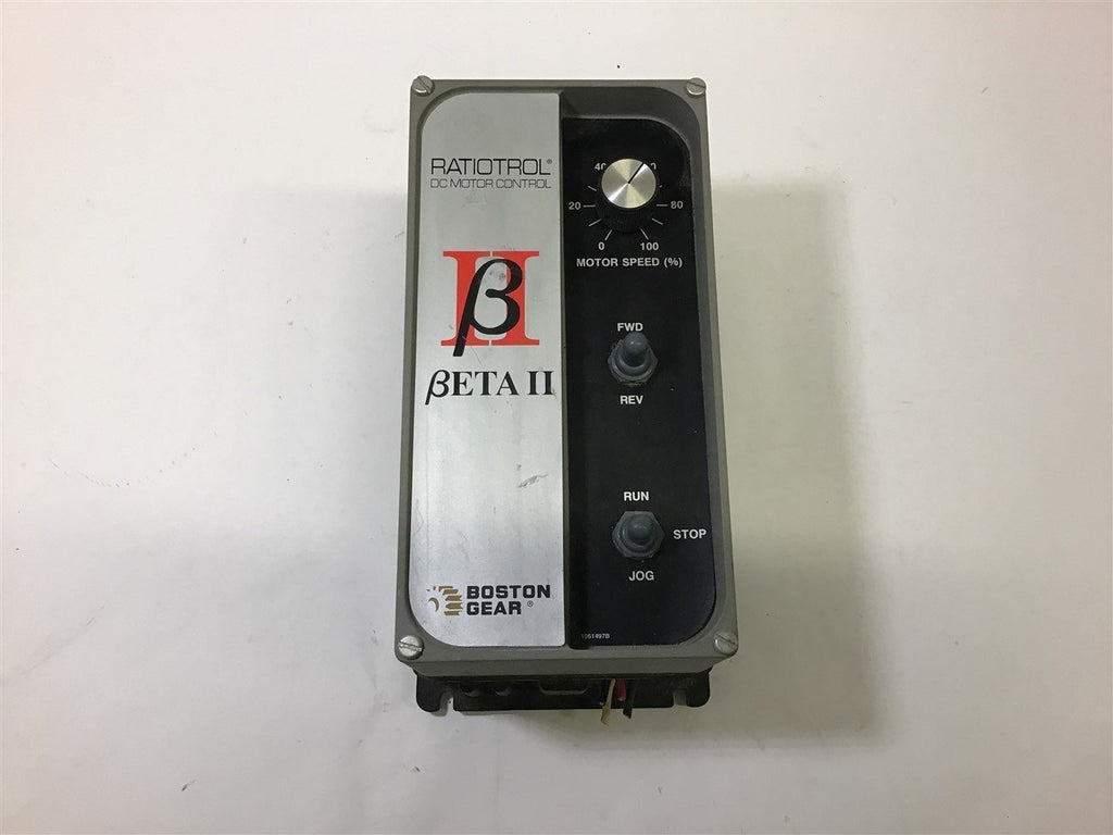 BOSTON RBA2 230 VOLTS 15.8 AMPS 2 HP RATIOTROL DC MOTOR CONTROL