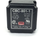 Warner Electric CBC-801-1 Power Supplies 115 Vac Input 90 Vdc Output