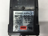 Warner Electric Power Supply MCS-801-1 115 Vac Input 90 Vdc Output