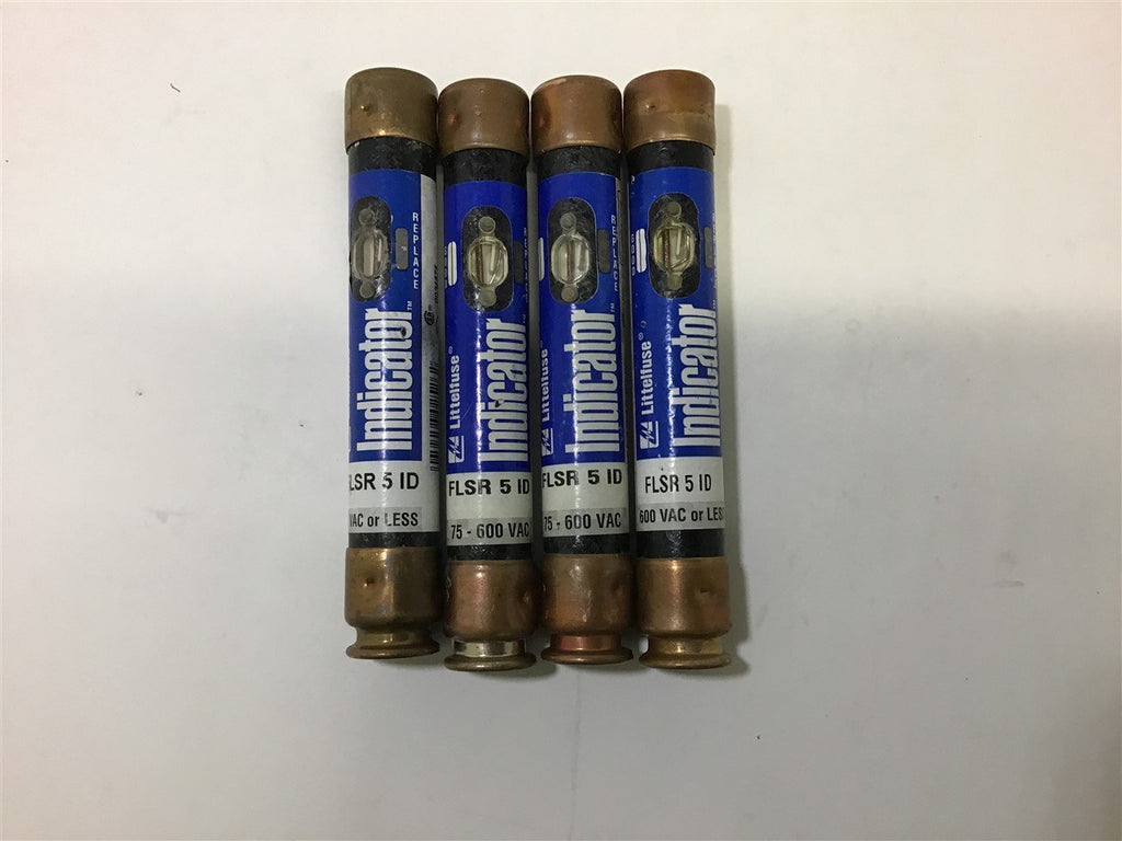 LITTELFUSE FLSR5ID 5 AMP 600 VAC LOT OF 4