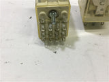 POTTER AND BRUMFIELD HU-17D11-24 24 VDC RELAY 120 VAC LOT OF 3RELAY