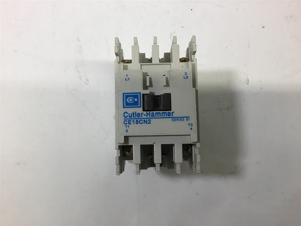 CUTLER-HAMMER CE15CN2 CONTACTOR 12 AMP 600 VAC 24 V COIL