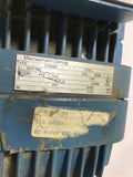 MANNESMANN DEMAG KBF AC MOTOR 0.3/1.3HP 740/3120 RPM 2P