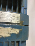 MANNESMANN DEMAG KBF AC MOTOR 0.3/1.3HP 740/3120 RPM 2P