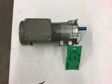 Baldor GCP25056 GearMotor 0.11 HP 115 Volts Single Phase 20:1 Ratio,