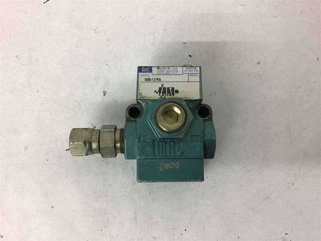 MAC 55B-12-RA SOLENOID VALVE