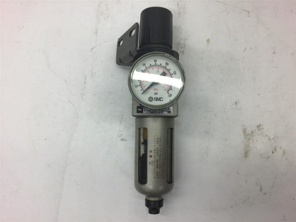 SMC AW2000-01D-C Pneumatic Regulator 0.85 MPa