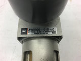 SMC AW2000-01D-C Pneumatic Regulator 0.85 MPa