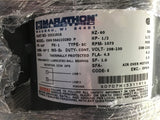 Marathon EWH 56A11O28D 1/2 Hp Air Over Motor 208-230 Volts 1075 RPM