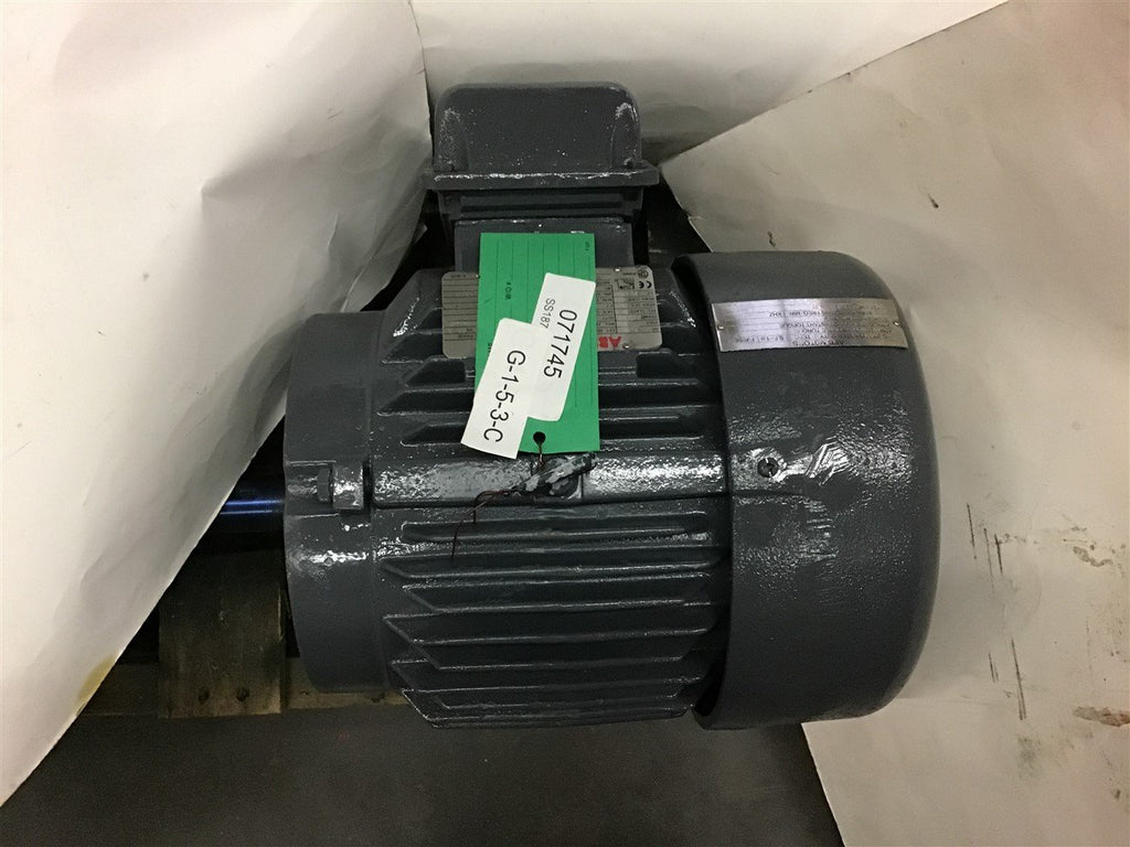 ABB B51614159-LEA 7.5 HP Ac Motor 575 Volts 1750 Rpm 4P 213T Frame 3 Phase