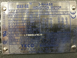 Teco Westinghouse, N0054, 5Hp Ac Motor, 230/460 V, 1750 Rpm, 4P, 184T, 3Ph,
