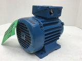 VEM Rebuilt Metric Motor 0.25 kW 1200 RPM 230 / 460 V 71/B14 211