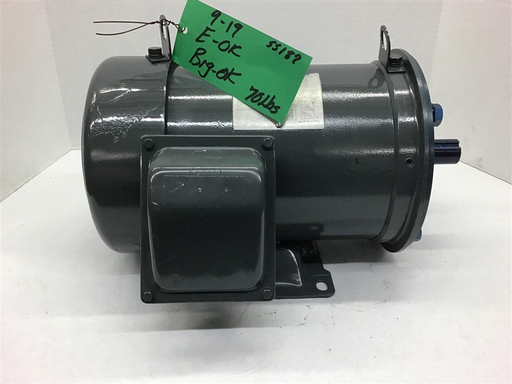 Sterling Electric DBO032PHA 3 Hp Ac Motor 208-230/460 V 3Ph 182TC Tefc